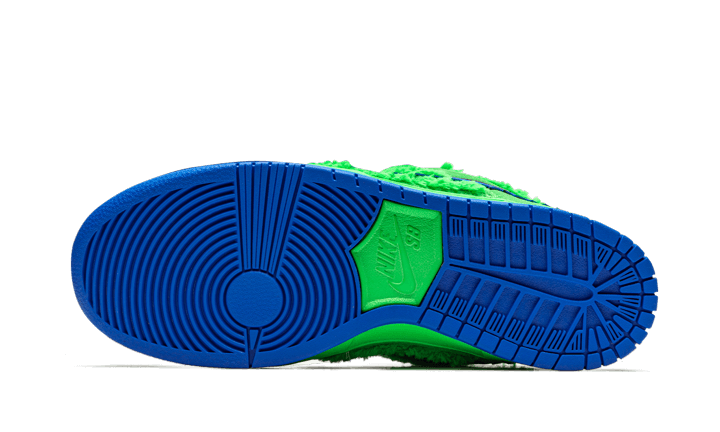 Overkicks - Nike SB Dunk Low Grateful Dead Bears Green (CJ5378-300) - detalle suela