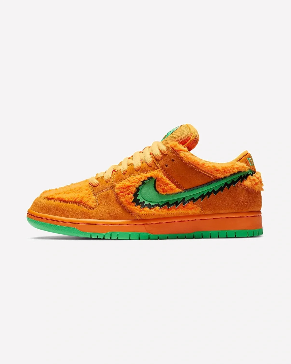 Overkicks - Nike SB Dunk Low Grateful Dead Bears Orange (CJ5378-800) - vista lateral