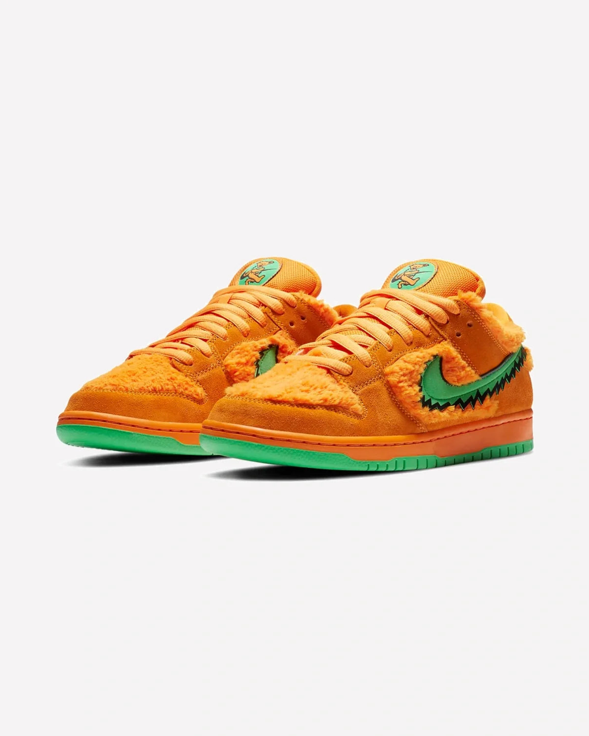 Overkicks - Nike SB Dunk Low Grateful Dead Bears Orange (CJ5378-800) - vista trasera