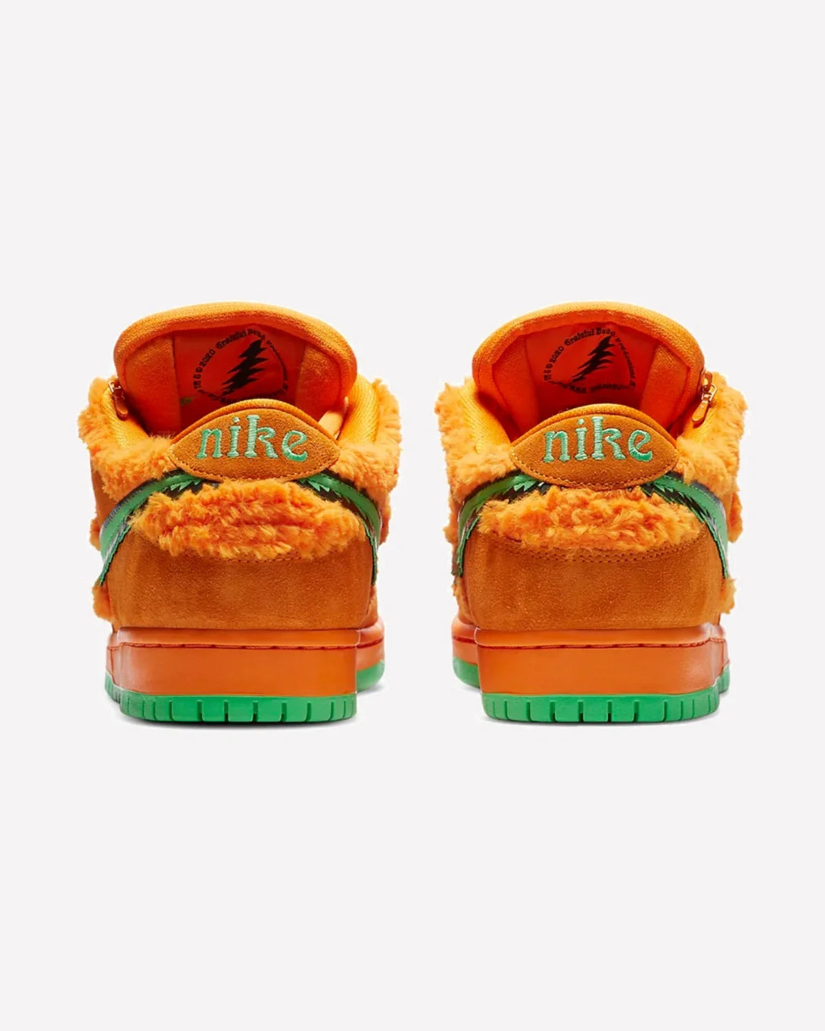 Overkicks - Nike SB Dunk Low Grateful Dead Bears Orange (CJ5378-800) - par completo