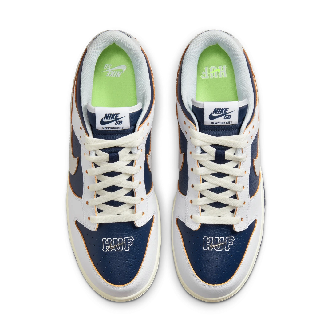 Overkicks - Nike SB Dunk Low HUF New York City (FD8775-100) - par completo