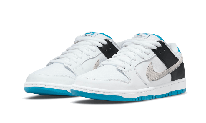 Overkicks - Nike SB Dunk Low Laser Blue (BQ6817-101) - vista trasera