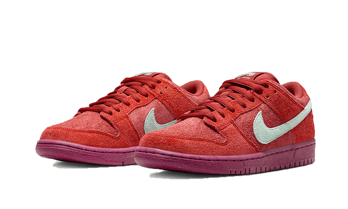 Overkicks - Nike SB Dunk Low Mystic Red Rosewood (DV5429-601) - vista trasera