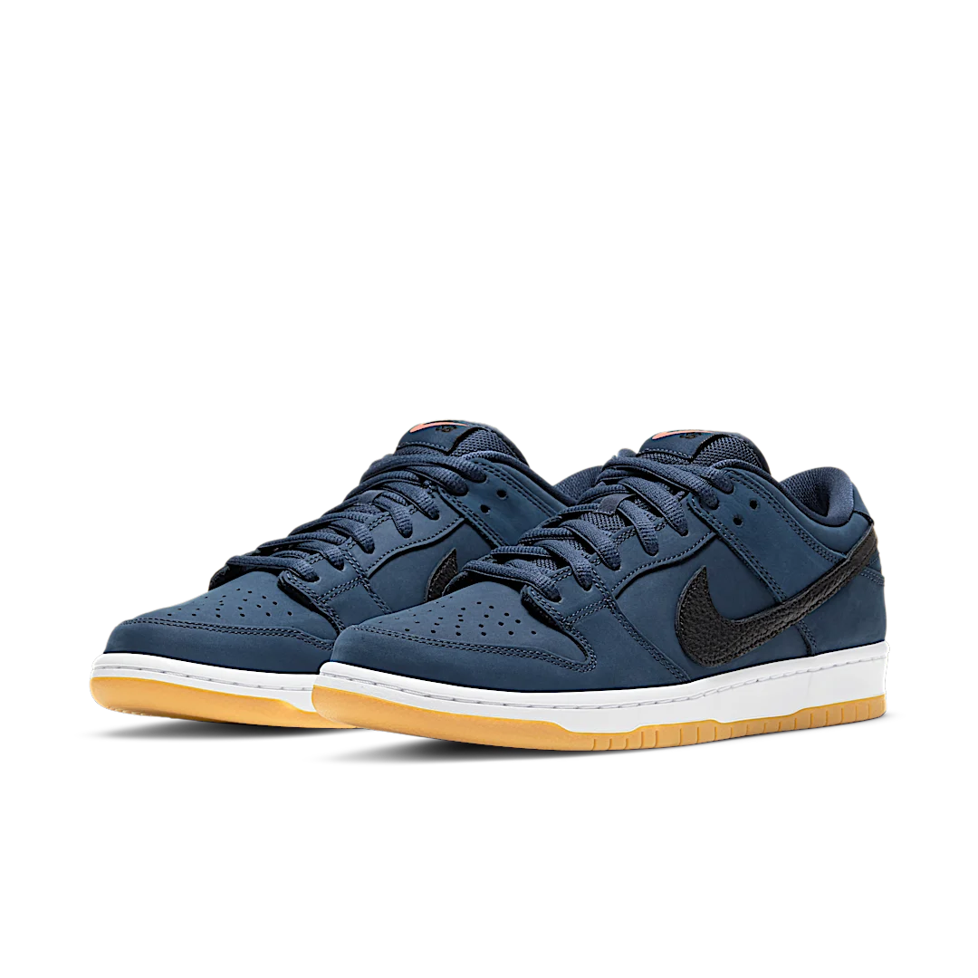 Overkicks - Nike SB Dunk Low Navy Black Gum (CW7463-401) - vista trasera