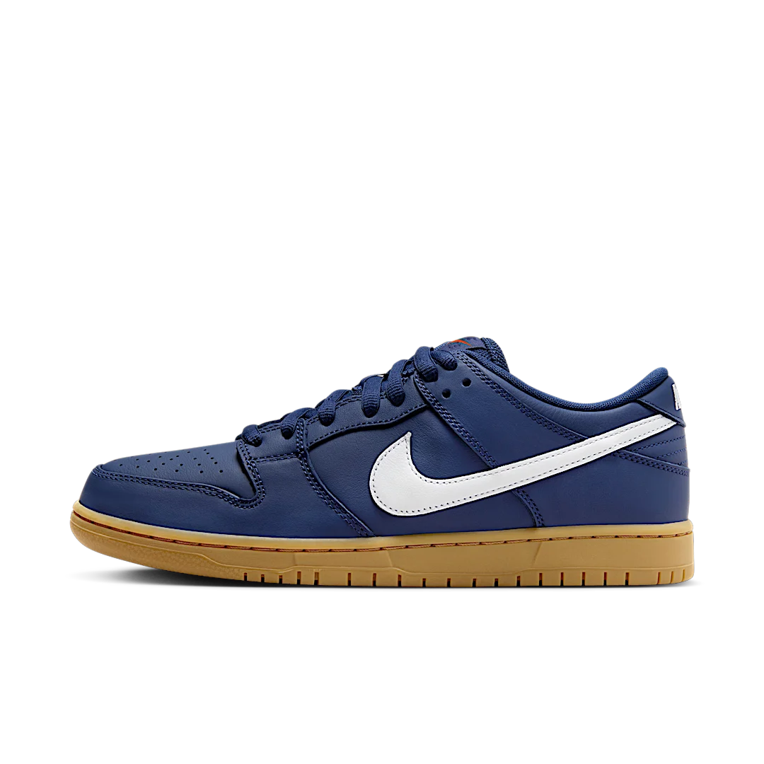 Overkicks - Nike SB Dunk Low Navy Gum (FJ1674-400) - vista lateral