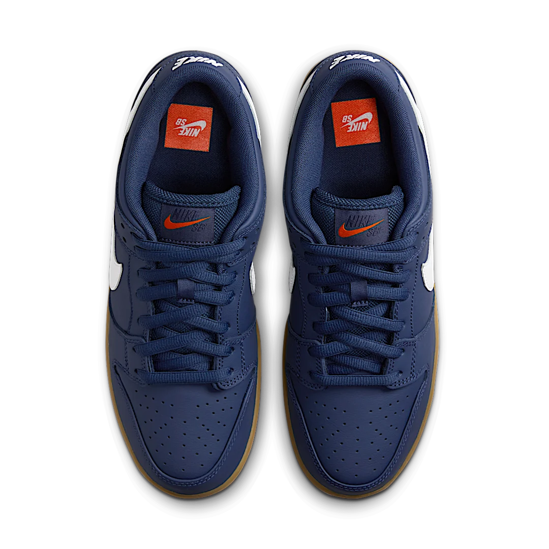 Overkicks - Nike SB Dunk Low Navy Gum (FJ1674-400) - par completo