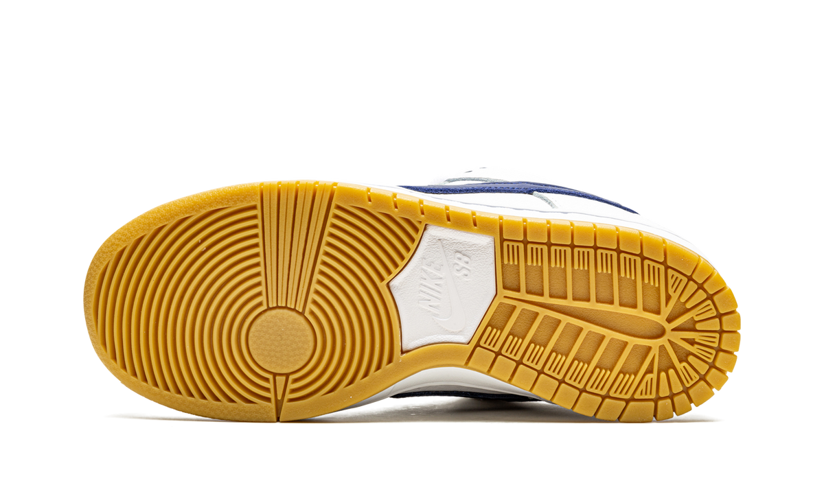 Overkicks - Nike SB Dunk Low Orange Label White Navy (CZ2249-100) - vista superior