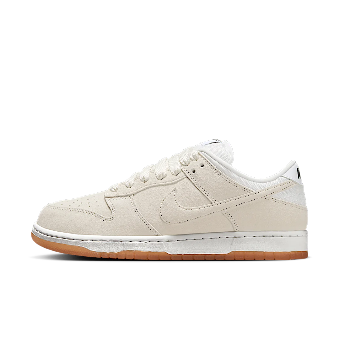 Overkicks - Nike SB Dunk Low Pro B Pale Ivory (HJ0367-100) - vista lateral