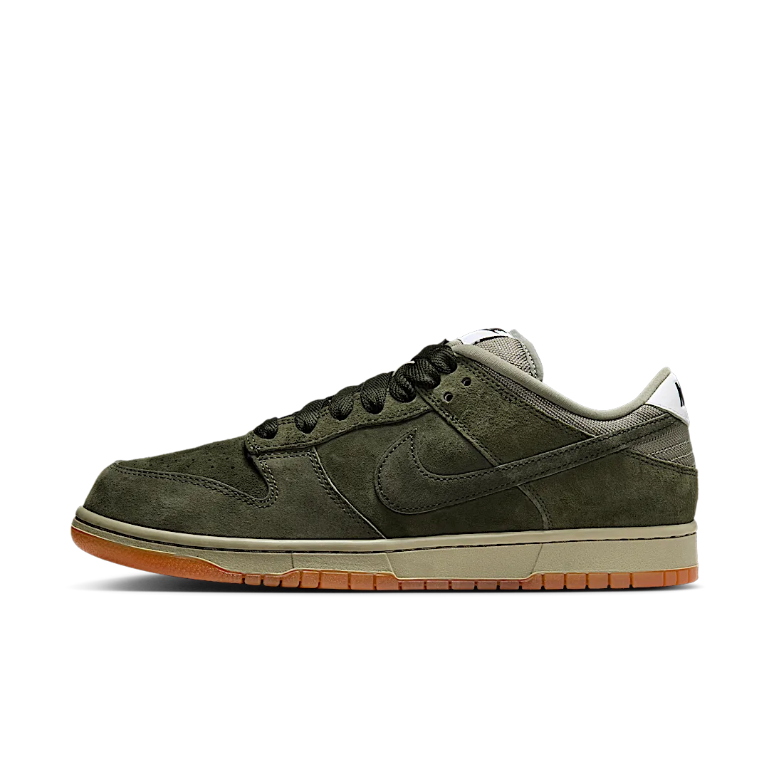 Overkicks - Nike SB Dunk Low Pro B Sequoia (HJ0367-301) - vista lateral