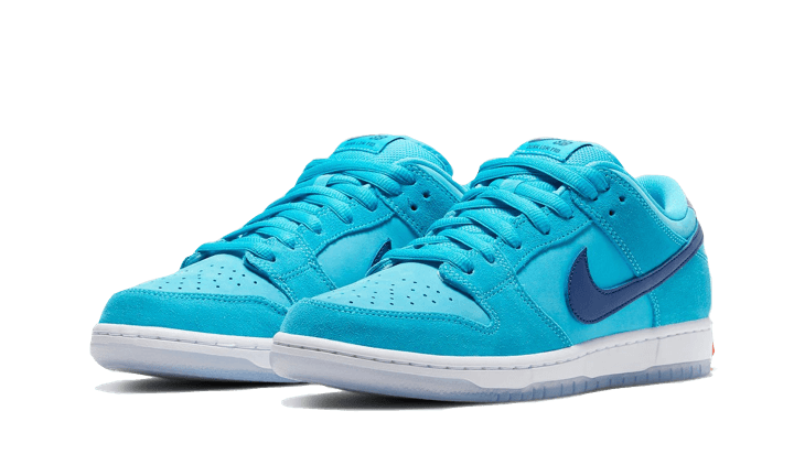 Overkicks - Nike SB Dunk Low Pro Blue Fury (BQ6817-400) - vista trasera