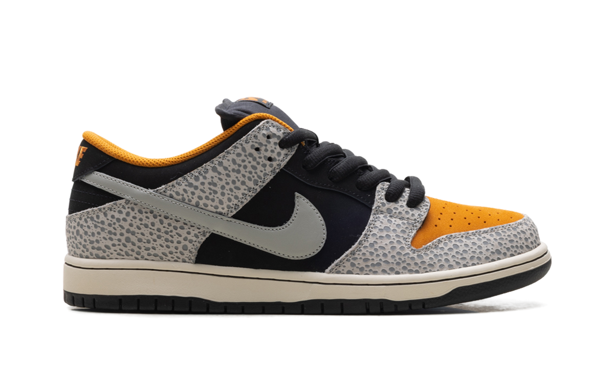 Overkicks - Nike SB Dunk Low Pro Electric Pack Cobblestone (FZ1233-001) - detalle talón
