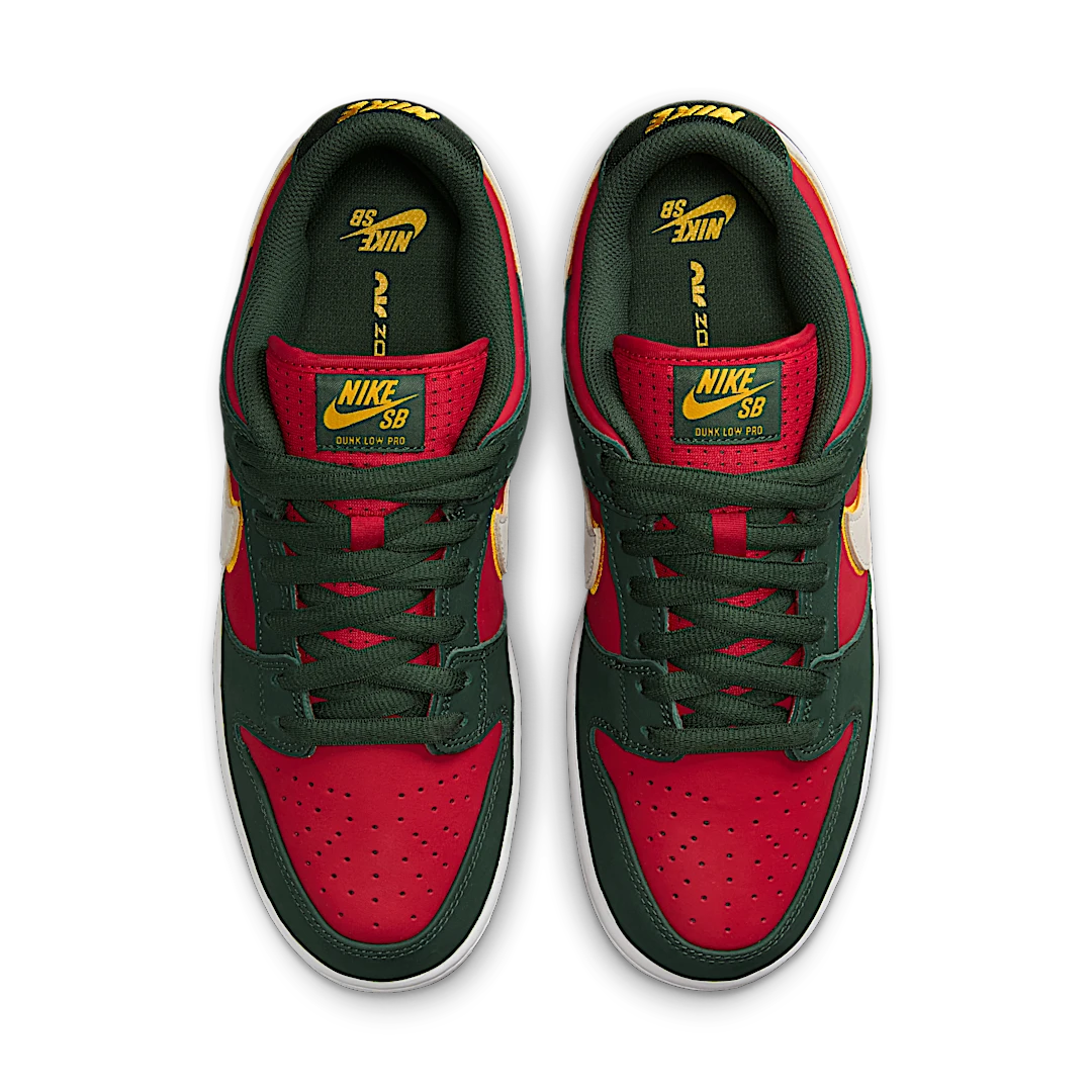 Overkicks - Nike SB Dunk Low Pro PRM Seattle Supersonics (FZ1287-300) - par completo