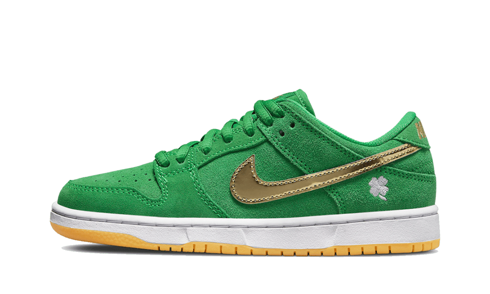 Overkicks - Nike SB Dunk Low Pro St. Patricks Day (2022) (BQ6817-303) - vista lateral