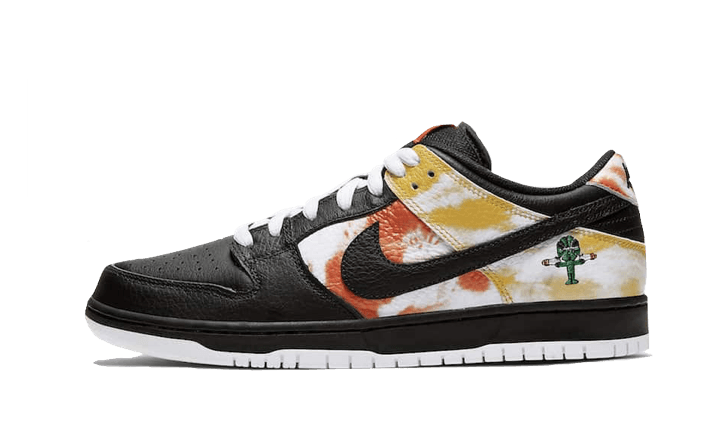 Overkicks - Nike SB Dunk Low Raygun Tie-Dye Black (BQ6832-001) - vista lateral