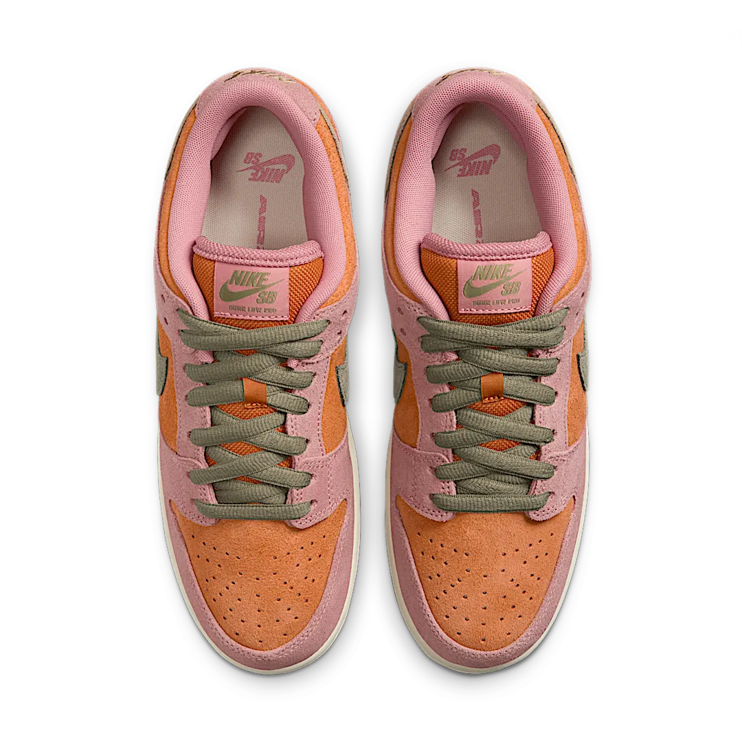 Overkicks - Nike SB Dunk Low Red Stardust (HJ4135-600) - par completo