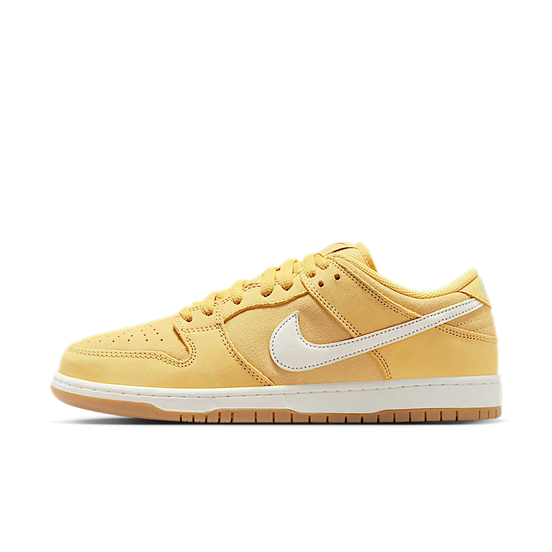 Overkicks - Nike SB Dunk Low Saturn Gold (FJ1674-700) - vista lateral