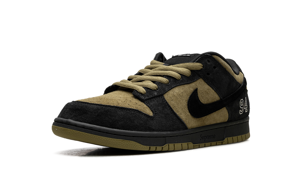 Overkicks - Nike SB Dunk Low Supreme 94 Camper Green (HQ8487-300) - detalle suela
