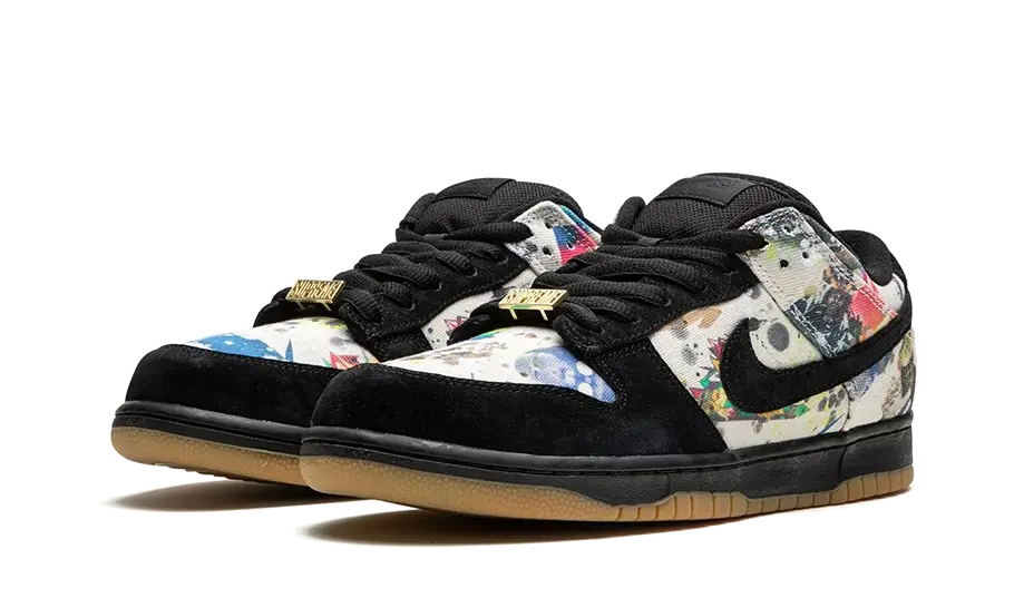 Overkicks - Nike SB Dunk Low Supreme Rammellzee (FD8778-001) - vista trasera