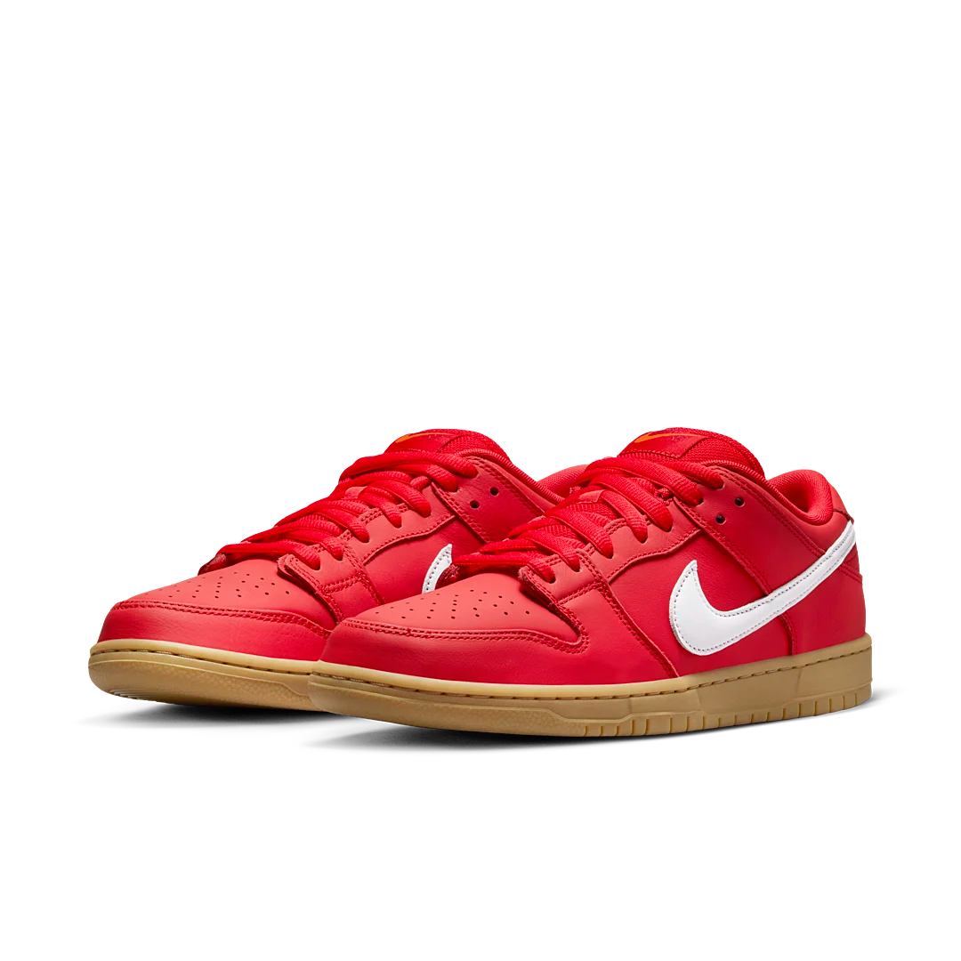 Overkicks - Nike SB Dunk Low University Red Gum (FJ1674-600) - vista trasera