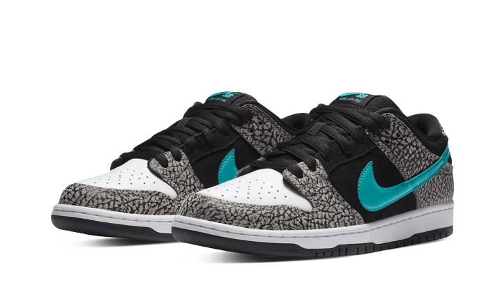 Overkicks - Nike SB Dunk Low atmos Elephant (BQ6817-009) - vista trasera