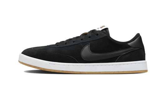 Overkicks - Nike SB FC Classic Black White Vivid Orange (909096-001) - vista lateral