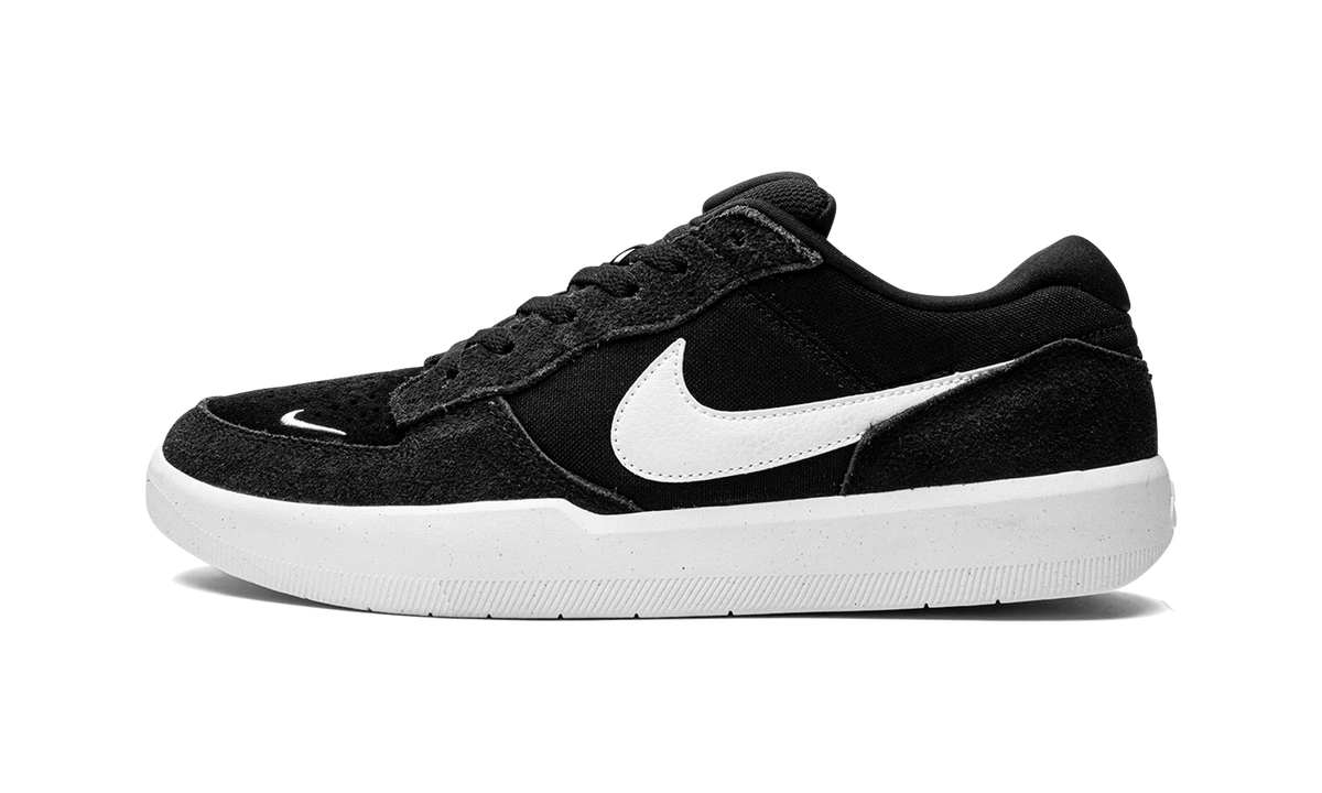 Overkicks - Nike SB Force 58 Black White (CZ2959-001) - vista lateral