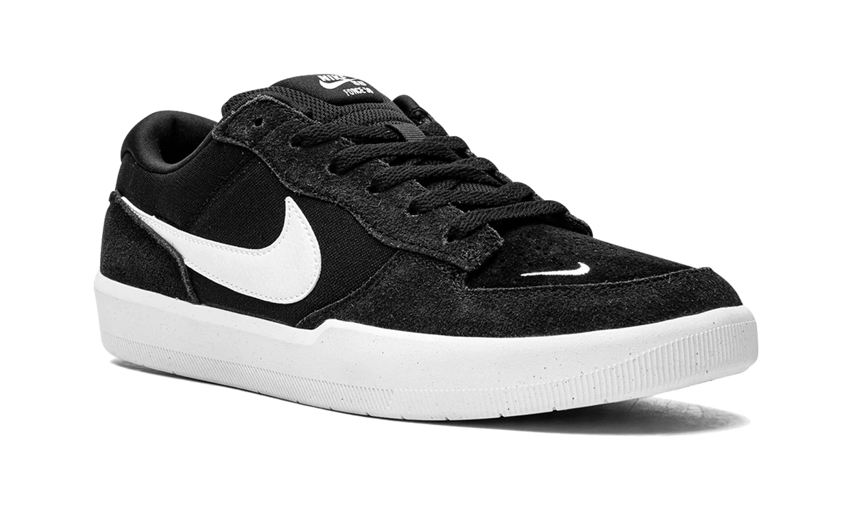 Overkicks - Nike SB Force 58 Black White (CZ2959-001) - detalle lateral interior