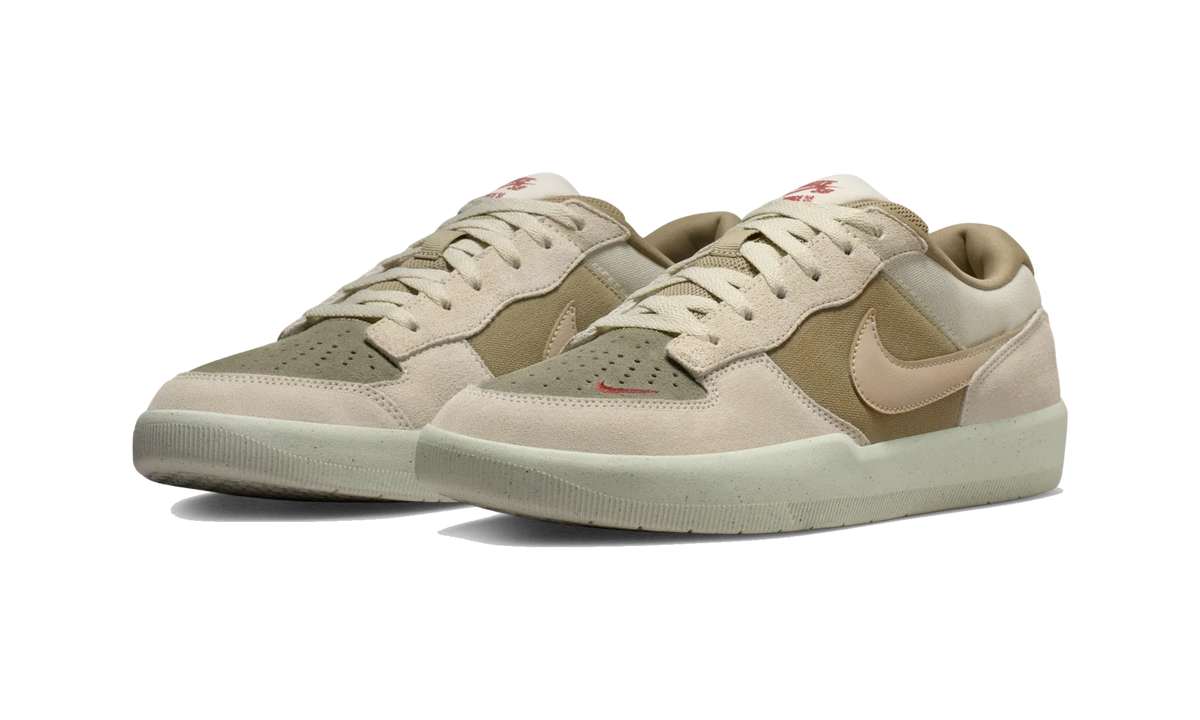 Overkicks - Nike SB Force 58 Coconut Milk Neutral Olive (DV5477-106) - vista trasera