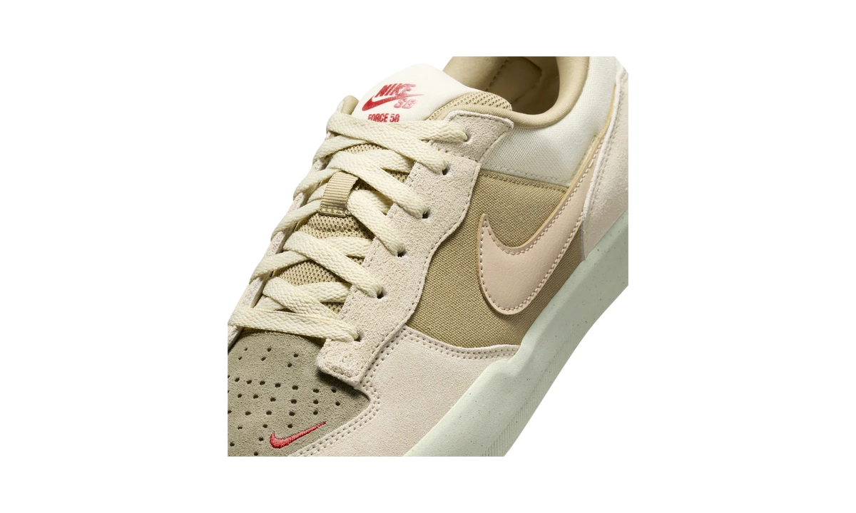 Overkicks - Nike SB Force 58 Coconut Milk Neutral Olive (DV5477-106) - detalle lateral interior