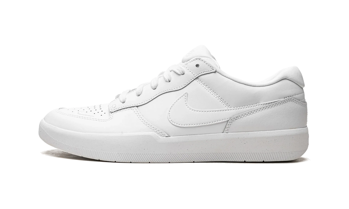 Overkicks - Nike SB Force 58 Premium Triple White (DH7505-100) - vista lateral