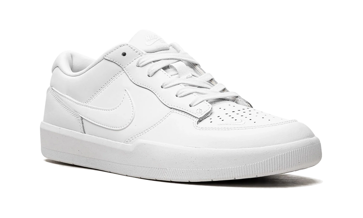 Overkicks - Nike SB Force 58 Premium Triple White (DH7505-100) - detalle lateral interior