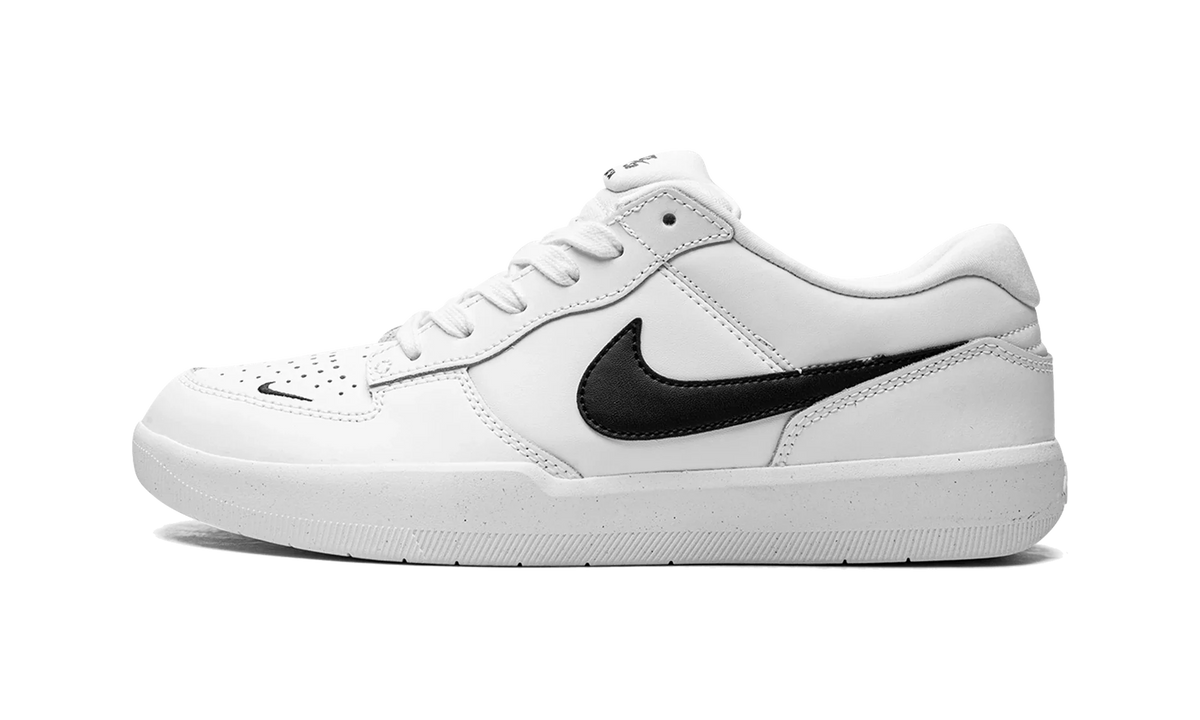 Overkicks - Nike SB Force 58 Premium White Black (DH7505-101) - vista lateral