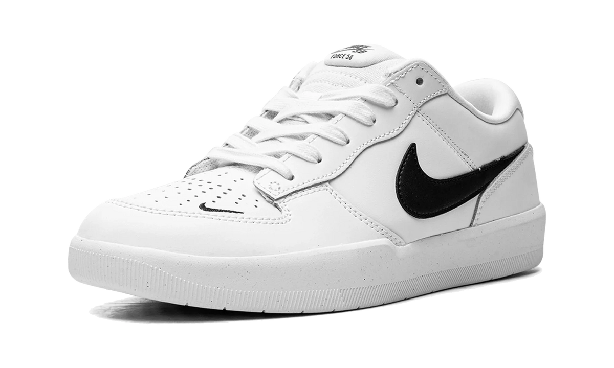 Overkicks - Nike SB Force 58 Premium White Black (DH7505-101) - detalle suela