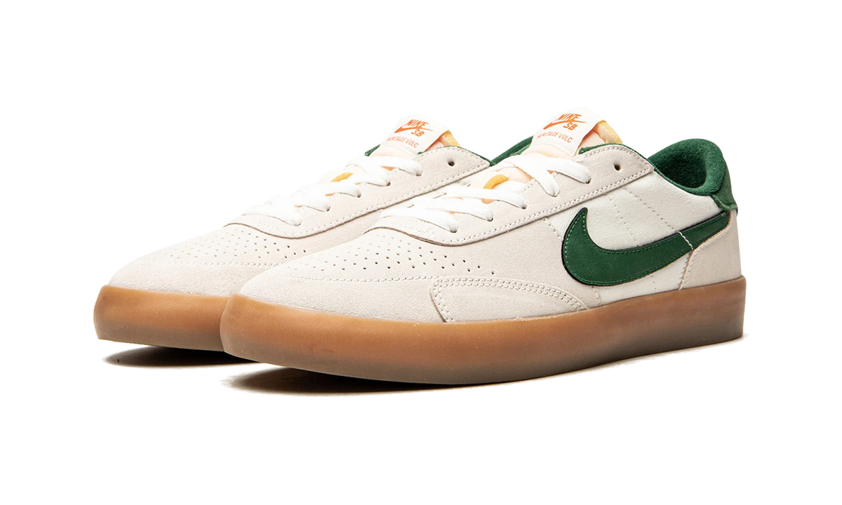 Overkicks - Nike SB Heritage Vulc Sail Gorge Green (CD5010-104) - vista trasera