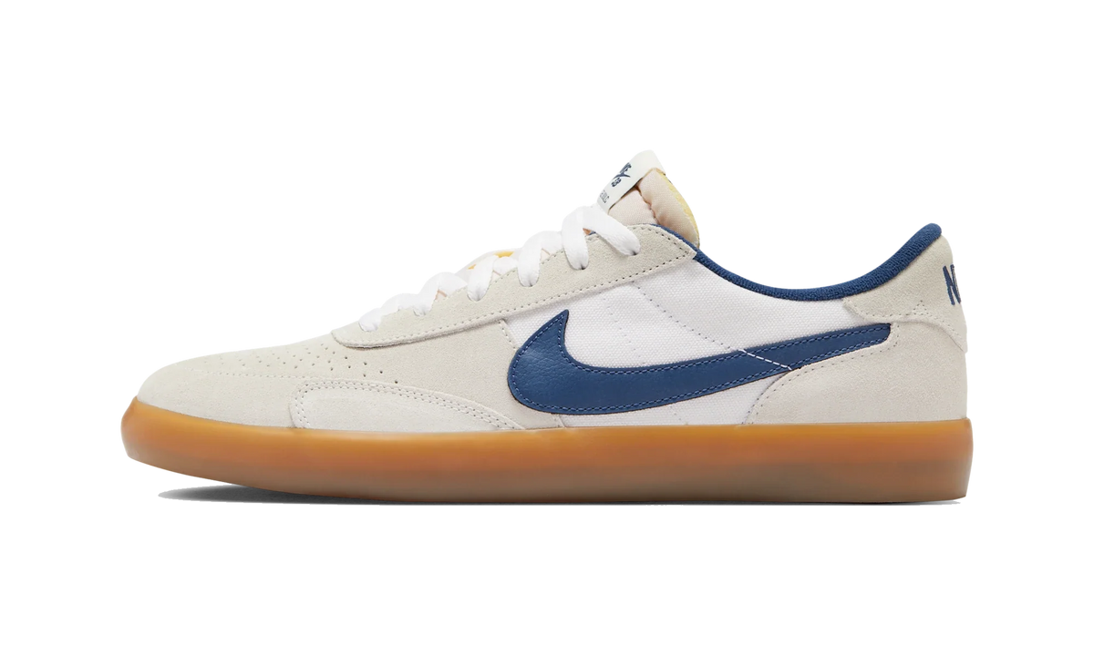 Overkicks - Nike SB Heritage Vulc Summit White Navy Gum (CD5010-102) - vista lateral