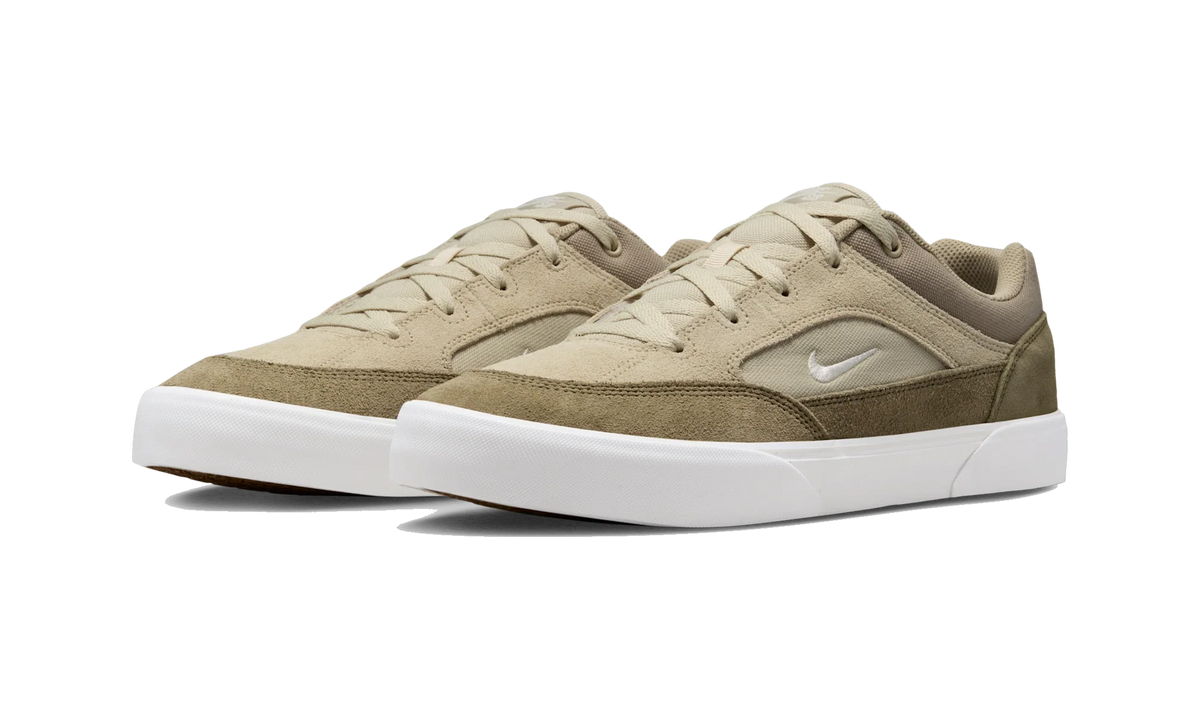 Overkicks - Nike SB Malor Light Khaki Neutral Olive Desert Khaki Pale Ivory (FV6064-201) - vista trasera
