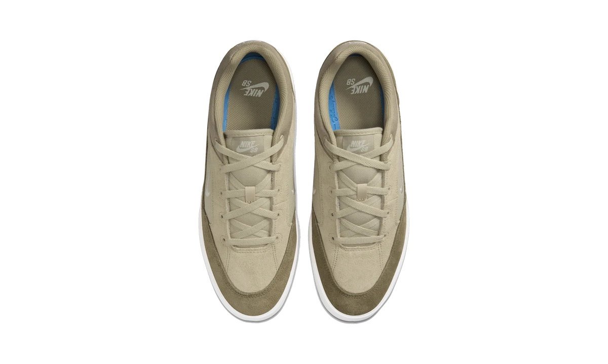 Overkicks - Nike SB Malor Light Khaki Neutral Olive Desert Khaki Pale Ivory (FV6064-201) - vista superior