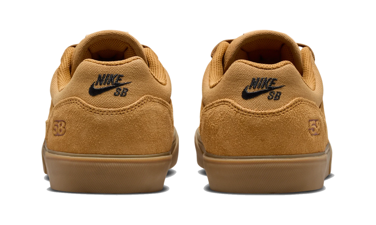 Overkicks - Nike SB Malor TE Wheat Gum (HF3066-701) - detalle talon