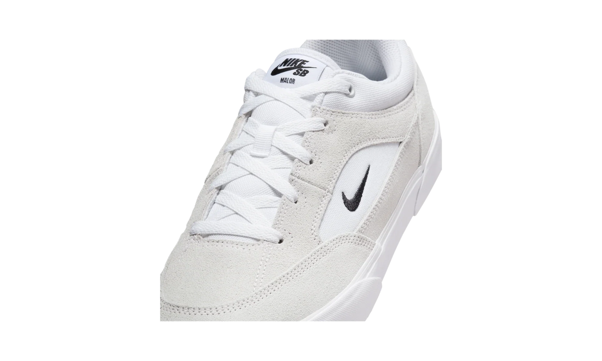 Overkicks - Nike SB Malor White Summit White (FV6064-101) - detalle lateral interior