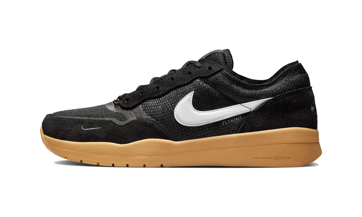 Overkicks - Nike SB PS8 Black Gum Yellow (FV8493-005) - vista lateral