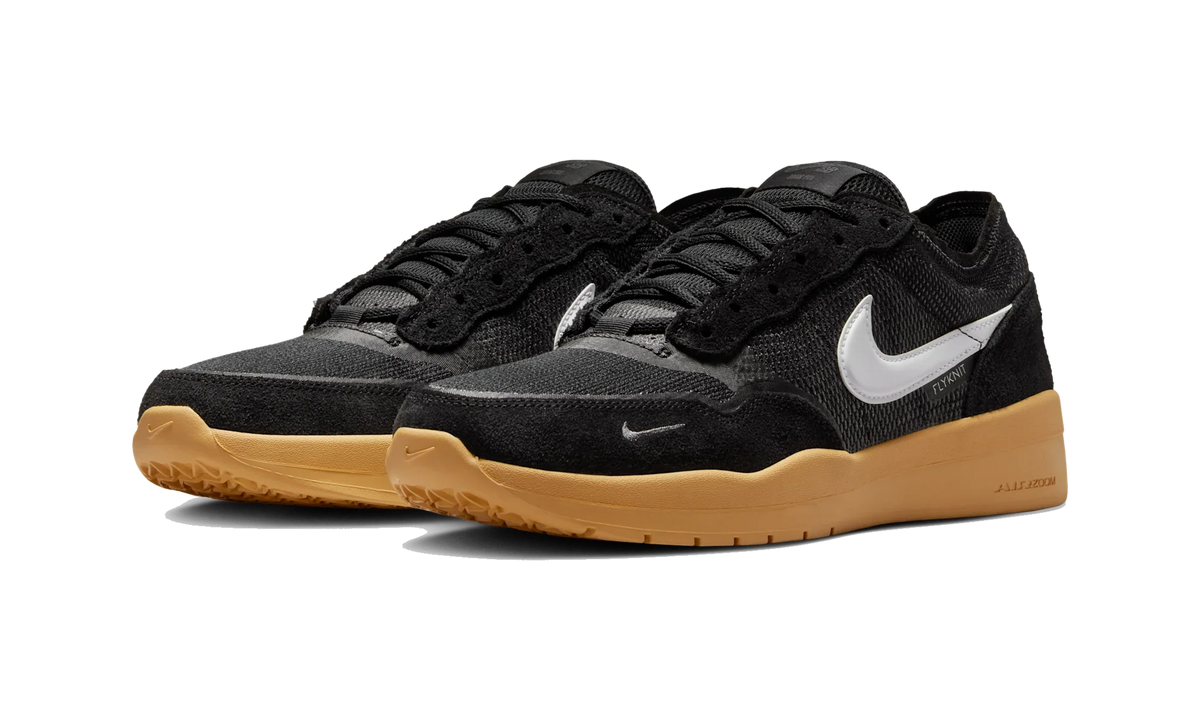Overkicks - Nike SB PS8 Black Gum Yellow (FV8493-005) - vista trasera