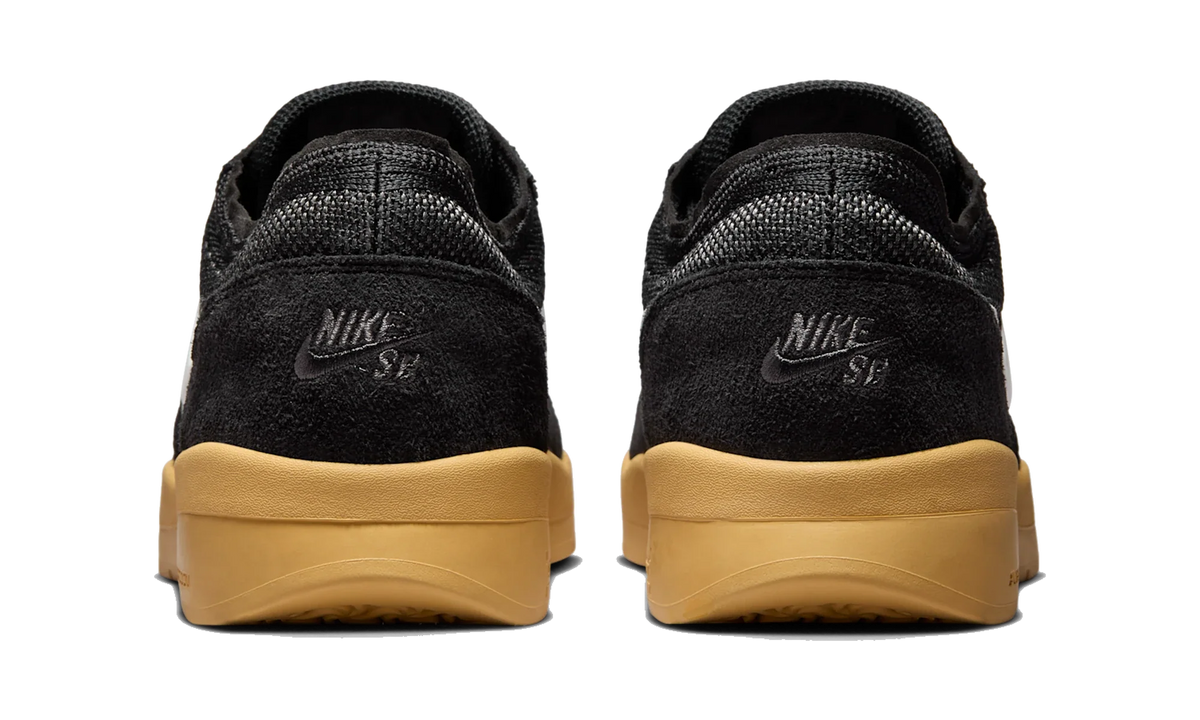 Overkicks - Nike SB PS8 Black Gum Yellow (FV8493-005) - detalle talon
