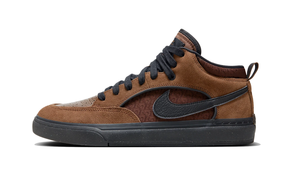 Overkicks - Nike SB React Leo Baker Cacao Wow (DX4361-200) - vista lateral