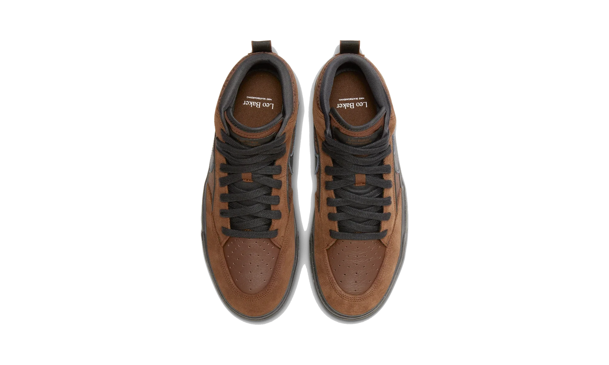 Overkicks - Nike SB React Leo Baker Cacao Wow (DX4361-200) - vista superior