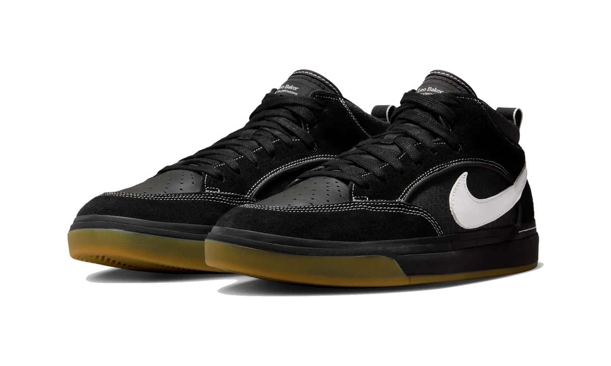 Overkicks - Nike SB React Leo Black Gum (DX4361-005) - vista trasera