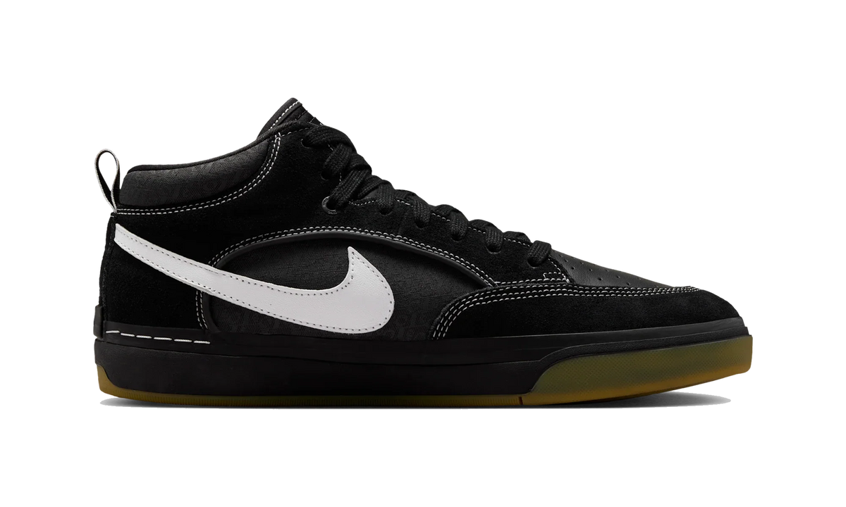 Overkicks - Nike SB React Leo Black Gum (DX4361-005) - detalle suela
