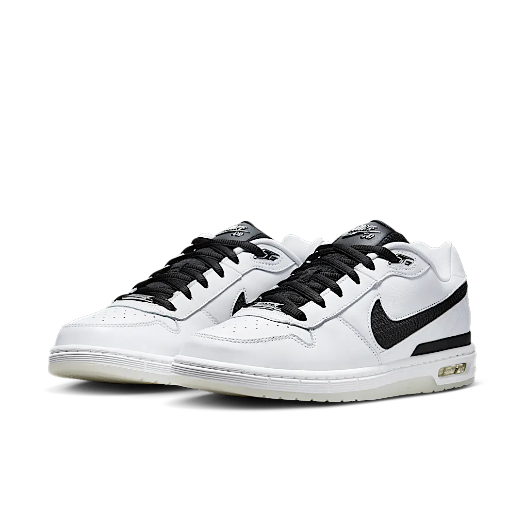 Overkicks - Nike SB Zoom Air Paul Rodriguez 1 OG White Black (2025) (HQ6828-100) - vista trasera
