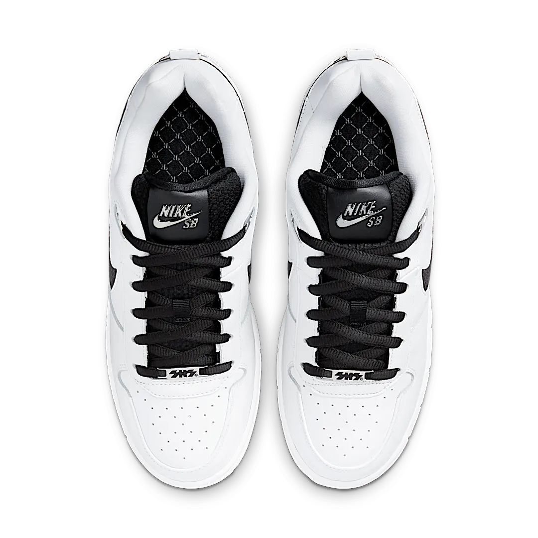 Overkicks - Nike SB Zoom Air Paul Rodriguez 1 OG White Black (2025) (HQ6828-100) - par completo