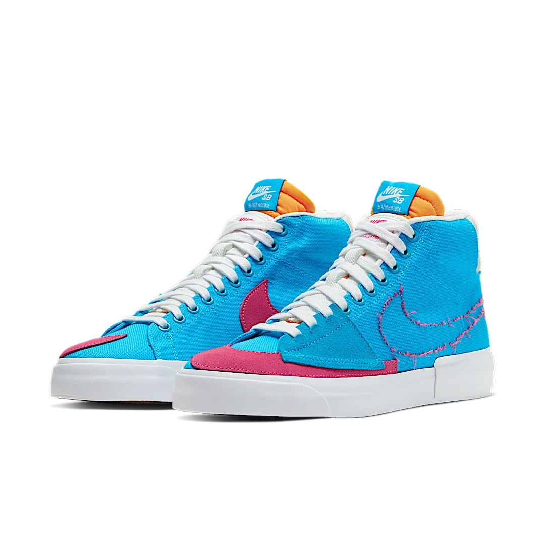 Overkicks - Nike SB Zoom Blazer Mid Edge Hack Pack Blue (CI3833-400) - vista trasera