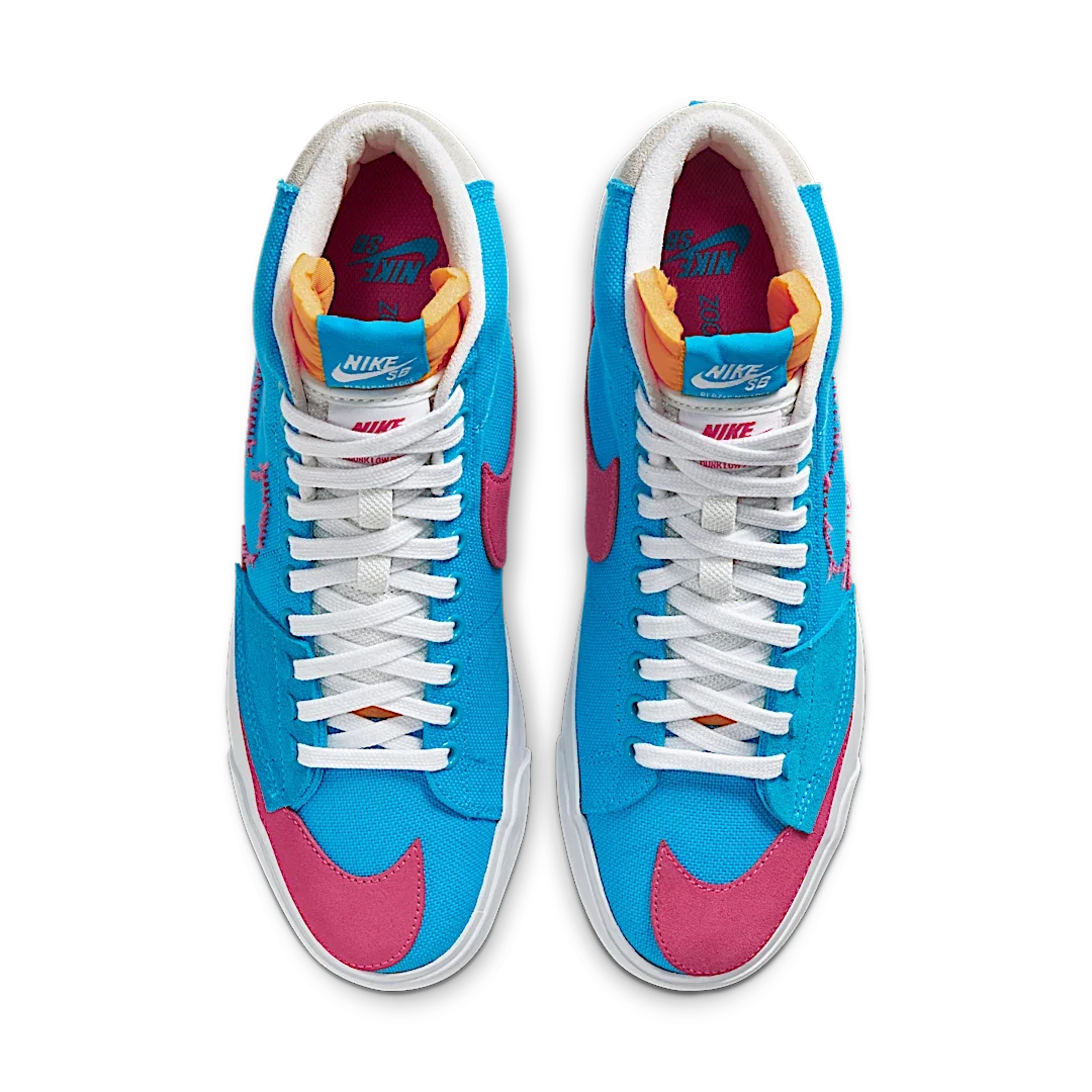 Overkicks - Nike SB Zoom Blazer Mid Edge Hack Pack Blue (CI3833-400) - par completo